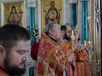 Преосвященнейший Дионисий, епископ Россошанский и Острогожский совершил Божественную литургию в Свято-Ильинском кафедральном соборе г. Россошь