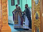 Соборная литургия в селе Петровка