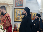 Преосвященнейший епископ Дионисий совершил Божественную литургию в Костомаровском монастыре