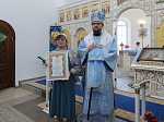 В праздник Успения Пресвятой Богородицы глава Россошанской епархии совершил Божественную литургию в Успенском храме села Старая Калитва