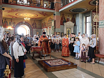 Воспитанники воскресной школы «Добро» Свято-Ильинского кафедрального собора города Россоши вместе отпраздновали День Победы