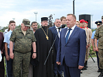 На «Аллее героев» г. Острогожска состоялась торжественная церемония, посвященная памяти воинов, погибших в зоне проведения специальной военной операции