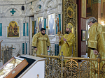 В Неделю о блудном сыне епископ Дионисий совершил Божественную литургию в Свято-Ильинском кафедральном соборе города Россошь