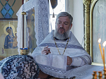 В праздник Преображения Господня Правящий Архиерей совершил Божественную литургию в храме Преображения Господня города Острогожска