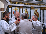 В Казанском храме города Павловска отметили праздник Вознесения Господня