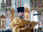 В праздник Собора новомучеников и исповедников Церкви Русской Глава Воронежской митрополии возглавил служение Божественной литургии в Благовещенском кафедральном соборе