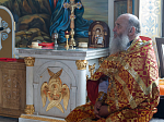 Епископ Россошанский и Острогожский Дионисий совершил Божественную литургию в храме Успения Пресвятой Богородицы г. Калач