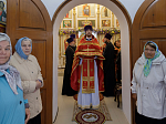 Глава Россошанской епархии совершил Божественную литургию в храме сщмч. Петра, митрополита Крутицкого, на малой родине святого