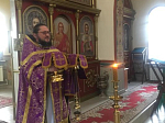 В Митрофановке совершили богослужения Недели Крестопоклонной с чином изнесения креста
