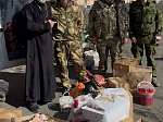 Руководитель епархиального отдела посетил военнослужащих в зоне СВО