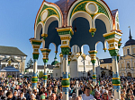 Епископ Россошанский и Острогожский Дионисий сослужил Святейшему Патриарху Кириллу за всенощным бдением в Троице-Сергиевой лавре