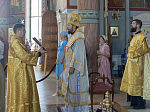 В праздник Крещения Руси епископ Дионисий совершил Божественную литургию в Свято-Ильинском кафедральном соборе города Россоши