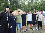 В Белогорском мужском монастыре состоялся епархиальный семейный полевой сбор «Белогорье»
