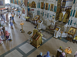 В день памяти Всех святых, в земле Российской просиявших, епископ Дионисий совершил Литургию в Ильинском кафедральном соборе города Россошь