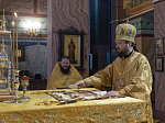В день памяти апостола Андрея Первозванного епископ Дионисий возглавил богослужение в Свято-Ильинском кафедральном соборе города Россошь