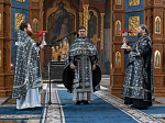 В Великую Среду Глава Воронежской митрополии совершил последнюю в нынешнем году Литургию Преждеосвященных Даров