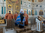 Торжества в честь праздника святого пророка Божия Илии в Россоши возглавил Высокопреосвященнейший Леонтий, митрополит Воронежский и Лискинский