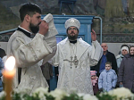 В попразднство Рождества Христова Преосвященнейший епископ Дионисий совершил Божественную литургию в храме Вознесения Господня города Калач