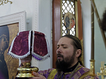 Епископ Дионисий совершил Божественную литургию в храме Рождества Пресвятой Богородицы села Верхний Карабут Подгоренского района