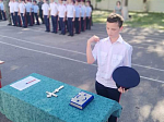 В Матвея Платова казачьем кадетском корпусе совершили перед летними каникулами итоговое построение и благодарственный молебен