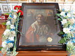 Икона свт. Николая Чудотворца с частицей его святых мощей пребывала в Петропавловском благочинии
