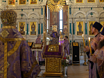 В канун Недели Торжества Православия Преосвященнейший епископ Дионисий совершил всенощное бдение в Ильинском кафедральном соборе