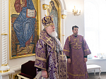 Глава Воронежской митрополии совершил Божественную литургию в воронежском храме в честь Рождества Христова