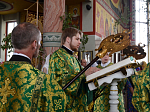 1 июня, в День Святого Духа, епископ Россошанский и Острогожский Андрей совершил Божественную литургию в Ильинском кафедральном соборе Россоши