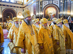 Епископ Россошанский и Острогожский Дионисий сослужил Предстоятелю Русской Православной Церкви в Храме Христа Спасителя в Москве