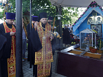 Преосвященнейший епископ Дионисий совершил Божественную литургию в Георгиевском храме села Терновое Острогожского района