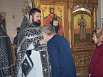 Соборная служба в храме Архистратига Михаила села Александровка-Донская