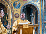 Митрополит Воронежский и Лискинский Сергий возглавил воскресное богослужение в Благовещенском кафедральном соборе