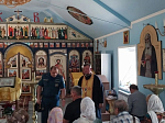 Храм Рождества города Россошь посетил сотрудник надзорных органов