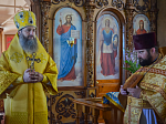 Преосвященнейший Гавриил, епископ Соликамский и Чусовской, совершил Божественную литургию в храме Покрова Пресвятой Богородицы города Павловска