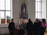 Духовный разговор: состоялась встреча школьников с настоятелем храма Преображения Господня села Заброды