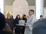 В Крещенский сочельник епископ Россошанский и Острогожский Дионисий совершил Литургию в храме Святой Живоначальной Троицы районного поселка Кантемировка