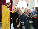 Руководитель епархиального отдела по вопросам семьи, защиты материнства и детства совершил молебное пение о приумножении любви в семьях