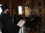 Великий покаянный канон Андрея Критского во вторник первой седмицы Великого поста в Троицком храме с. Лозовое