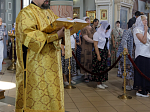 Глава Россошанской епархии возглавил воскресное богослужение в Свято-Ильинском кафедральном соборе города Россошь