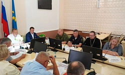 Благочинный Острогожского церковного округа принял участие во встрече, посвященной поддержке участников специальной военной операции