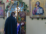В праздник Святой Троицы Правящий Архиерей совершил Литургию в Свято-Троицком храме г. Россоши