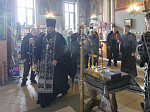 В понедельник 1-й седмицы Великого поста Глава Россошанской епархии молился за богослужением в Свято-Ильинском кафедральном соборе г. Россоши