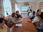 В Казанском храме поселка Каменка прошла тематическая беседа о православии с педагогическим составом местных общеобразовательных учреждений