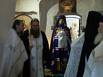 Преосвященнейший епископ Дионисий совершил Божественную литургию в Спасском храме Костомаровского женского монастыря