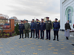 Епископ Россошанский и Острогожский Дионисий возглавил воскресное богослужение в Свято-Троицком храме районного центра Кантемировка