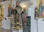 В пятницу 3-й седмицы Великого поста епископ Дионисий совершил Литургию Преждеосвященных Даров в Троицком храме с. Елизаветовка