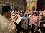 Рождественское богослужение в Михайловском храме