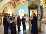 В городе Калач состоялась просветительская встреча учащихся местной СОШ № 6 с иереем Димитрием Ткаченко
