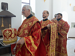 Преосвященнейший епископ Дионисий совершил Божественную литургию в Белогорском мужском монастыре