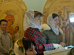 Епископ Дионисий совершил Божественную литургию в Свято-Введенском храме поселка городского типа Ольховатка